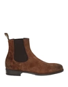 Doucal's Man Ankle Boots Brown Size 7 Soft Leather