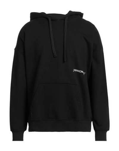 Hinnominate Man Sweatshirt Black Size Xs Cotton