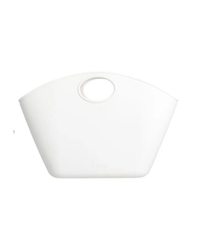 O Bag Woman Handbag White Size - Rubber
