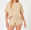 L*space L Space Make Waves Knit Sweater In Multi