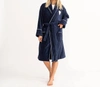 Kerri Rosenthal The Funday Robe In Indigo In Multi