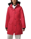 Canada Goose Trillium Parka Jacket In Red