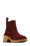 Sorel Hi-line Chelsea Boot In Beige