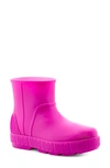 Ugg Drizlita Genuine Shearling Lined Rain Boot In Dragon Fruit