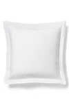 Polo Ralph Lauren Eloise Organic Cotton Embroidered Euro Sham In Studio White
