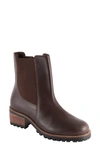 David Tate Santorini Calfskin Waterproof Bootie In Brown