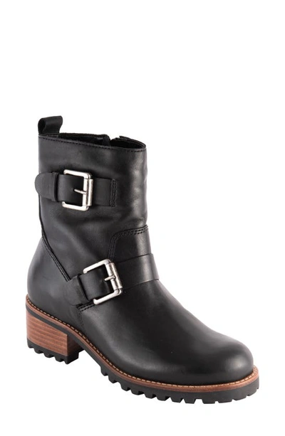 David Tate Palmar Double Strap Waterproof Boot In Black