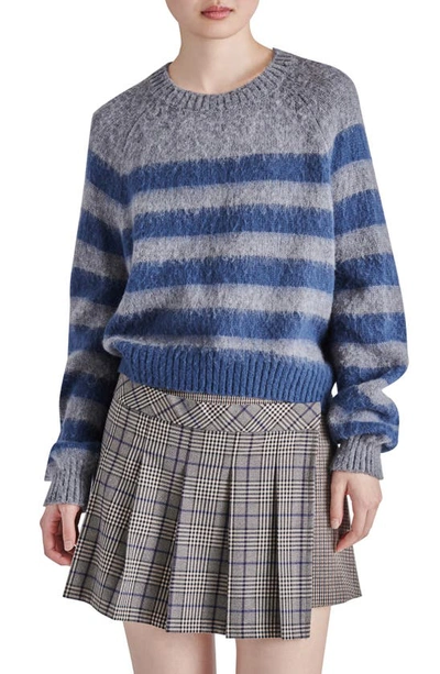 Steve Madden Lyon Sweater In Naval Academy Multi