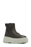 Sorel Waterproof Platform Chelsea Boot In Jet/pixel