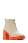 Sorel Women's Brexa Block-heel Zip Booties In Orange