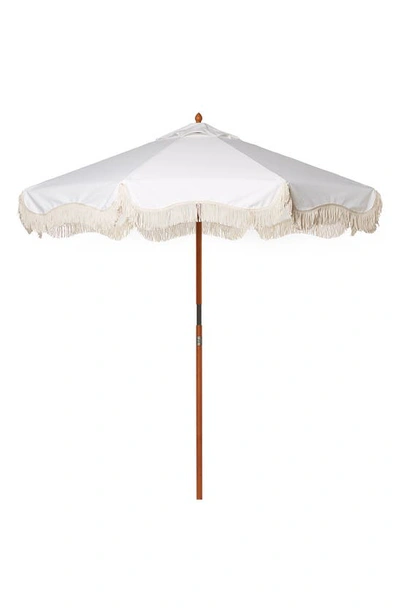 Business & Pleasure Co. Market Umbrella In Antique White