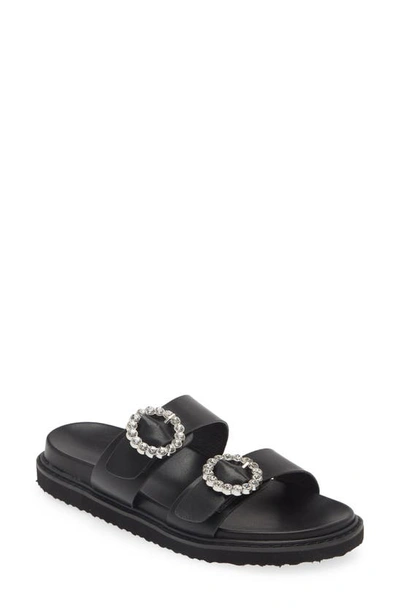 Billini Zen Slide Sandal In Black