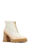 Sorel Women's Brex Heel Chelsea Boot In Natural, Pardox Pink In Chalk/ Peach