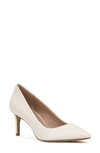 Vince Camuto Kehlia Pointed Toe Pump In Coconut Cream