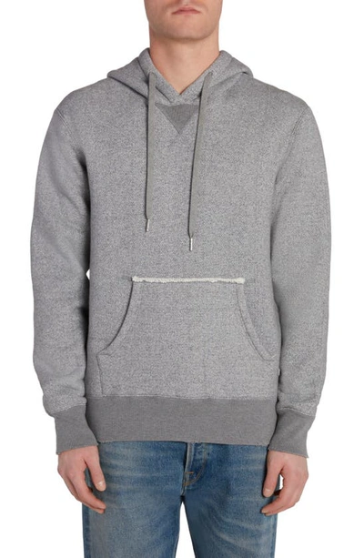 Golden Goose Slogan-print Cotton Hoodie In Grey