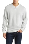Tommy Bahama Flip Coast Abaco Reversible Jacquard Sweatshirt In Continental Heather