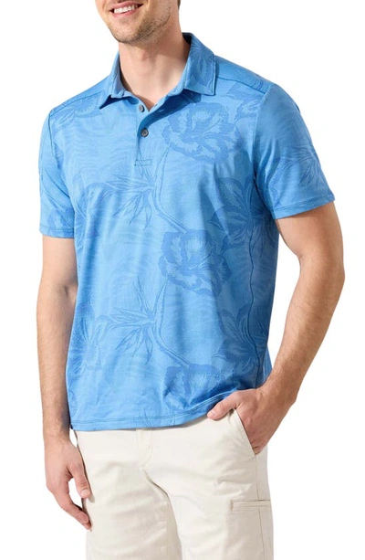 Tommy Bahama Delray Fresco Stretch Polo In Palace Blue