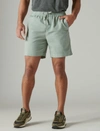 Lucky Brand Men's 7"pull Up Linen Short In Yellow