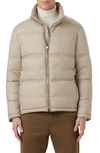 Bugatchi Water Repellent Insulated Puffer Jacket In Willow
