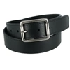 CROOKHORNDAVIS NEWCASTLE NATURAL GRAIN LEATHER BELT WITH ROLLER BUCKLE