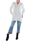 TO MY LOVERS WOMENS COTTON TEXTURED SHIRTDRESS