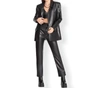 Steve Madden Josie Vegan Leather Pant In Black