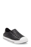 Skechers Kids' Guzman Step Slip-on Sneaker In Black