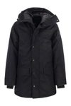 Canada Goose Langford Hooded Down Parka In Navy
