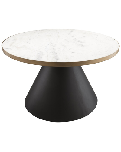 Tov Furniture Richard Coffee Table In White