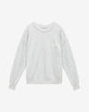 Isabel Marant Shad Logo Sweatshirt In Grey
