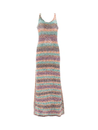 Chloé Woman Multicolor Dresses In Multicolor Black 1