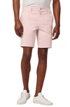 Joe's The Brixton Slim Straight Shorts In Pink Clay
