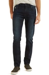 Guess Men's Eco Patch Pocket Slim Tapered Fit Jeans In Ringer Wash Indigo