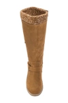BARETRAPS ADELE TALL WATER RESISTANT FAUX SHEARLING BOOT