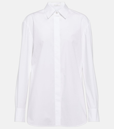 THE ROW DERICA COTTON POPLIN SHIRT