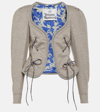 VIVIENNE WESTWOOD GEXI SPENCER WOOL-BLEND JACKET