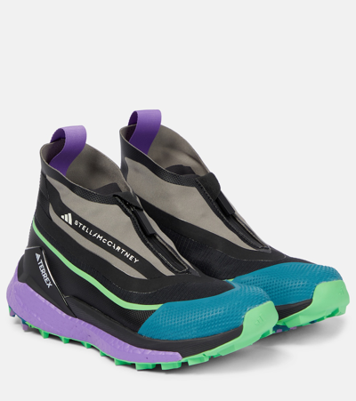 Adidas By Stella Mccartney X Terrex Free Hiker High-top Sneakers In Black