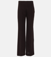 CHLOÉ WOOL AND CASHMERE STRAIGHT-LEG trousers
