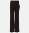 CHLOÉ CHLOÉ WOOL AND CASHMERE STRAIGHT-LEG PANTS