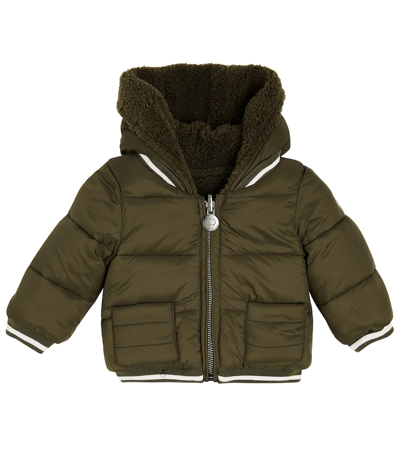 Tartine Et Chocolat Baby Reversible Jacket In Green