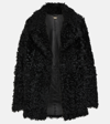 Dodo Bar Or Hunter Shearling Coat In Black