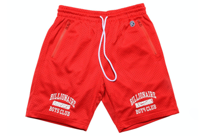 Pre-owned Billionaire Boys Club Junior Varsity Shorts Red