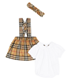 BURBERRY BABY 3-TEILIGES SET ODESSA BURBERRY CHECK