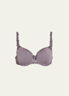 Simone Perele Andora Demi T-shirt Bra In Pink Grey