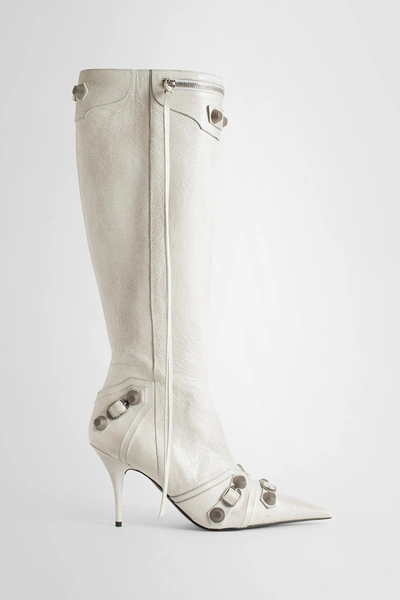 Balenciaga Woman White Boots