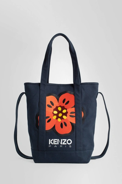 Kenzo Boke Flower Shopping Bag In Bleu