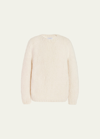Gabriela Hearst Lawrence Cashmere Sweater In Ivory