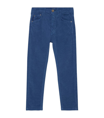Trotters Kids' Stretch-cotton Jake Jeans (2-5 Years) In Blue