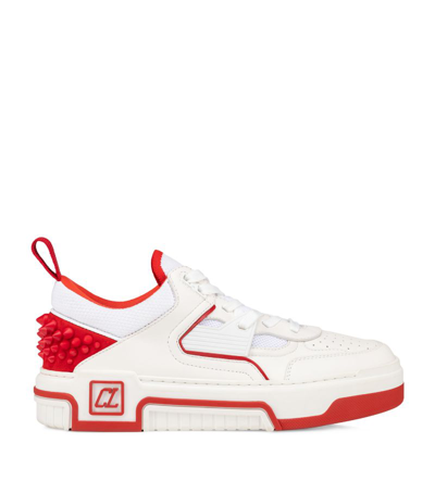 CHRISTIAN LOUBOUTIN ASTROLOUBI DONNA LEATHER SNEAKERS
