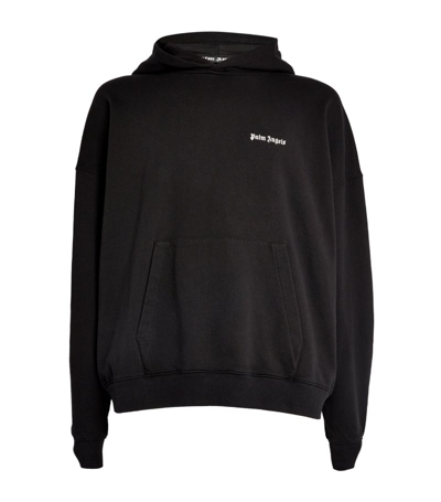PALM ANGELS EMBROIDERED LOGO HOODIE